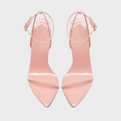 Pointed Rome Strap Fashion Sandals Stiletto Heel